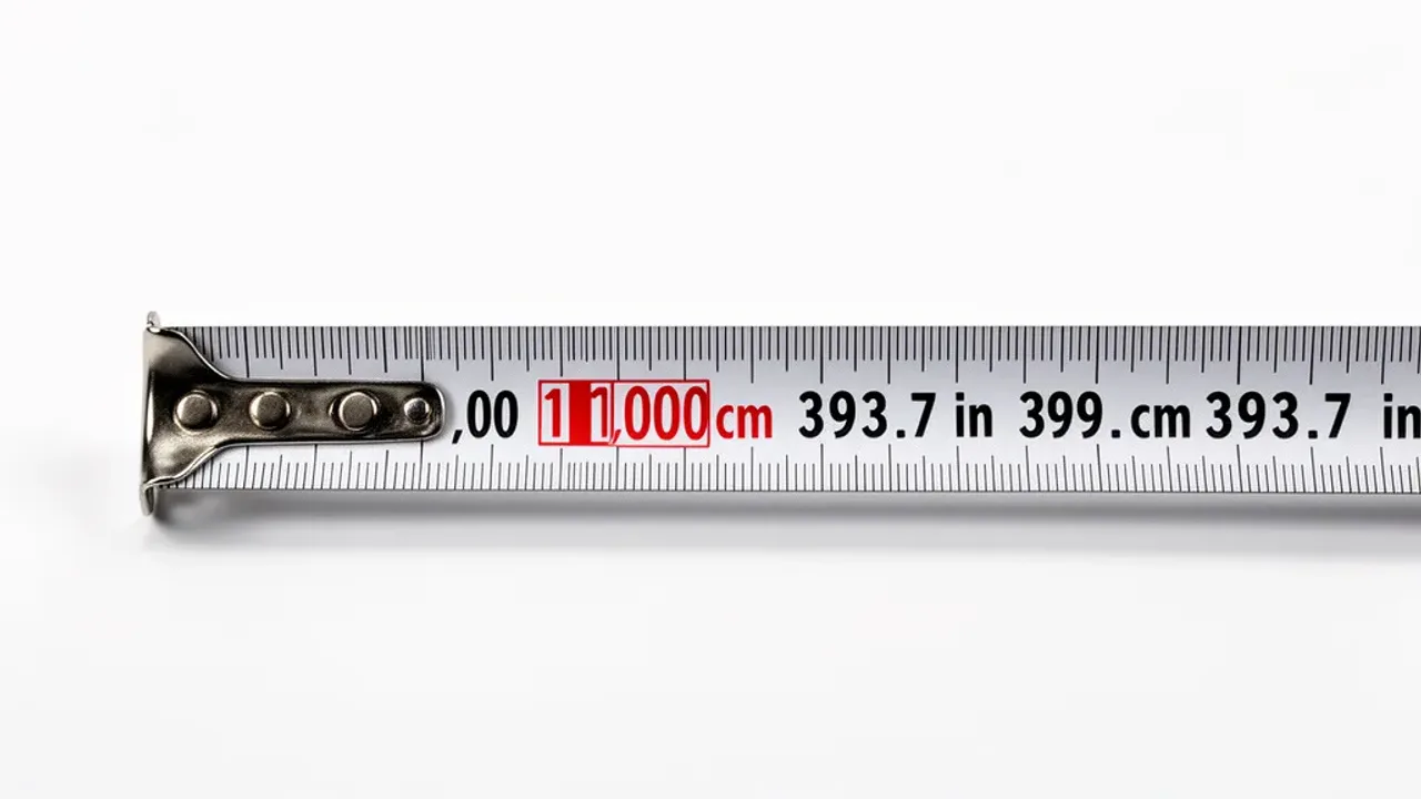 1,000 cm to Inches: 393.70 Inches Conversion Guide