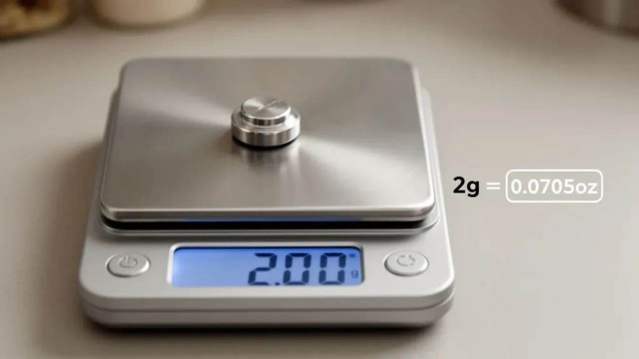 2 Grams Is 0.0705 Ounces: Quick Conversion Guide