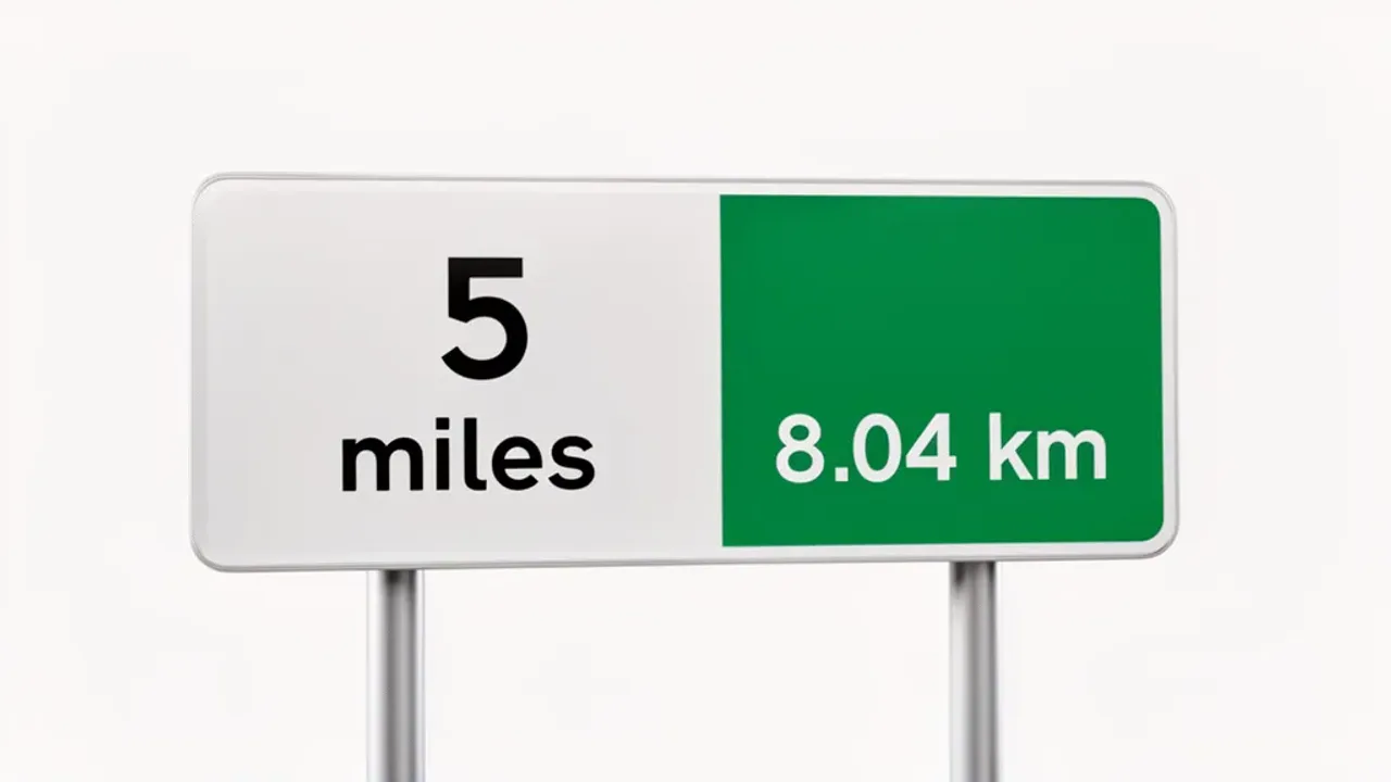 5 Miles to KM: Everything You Need to Know About the Conversion