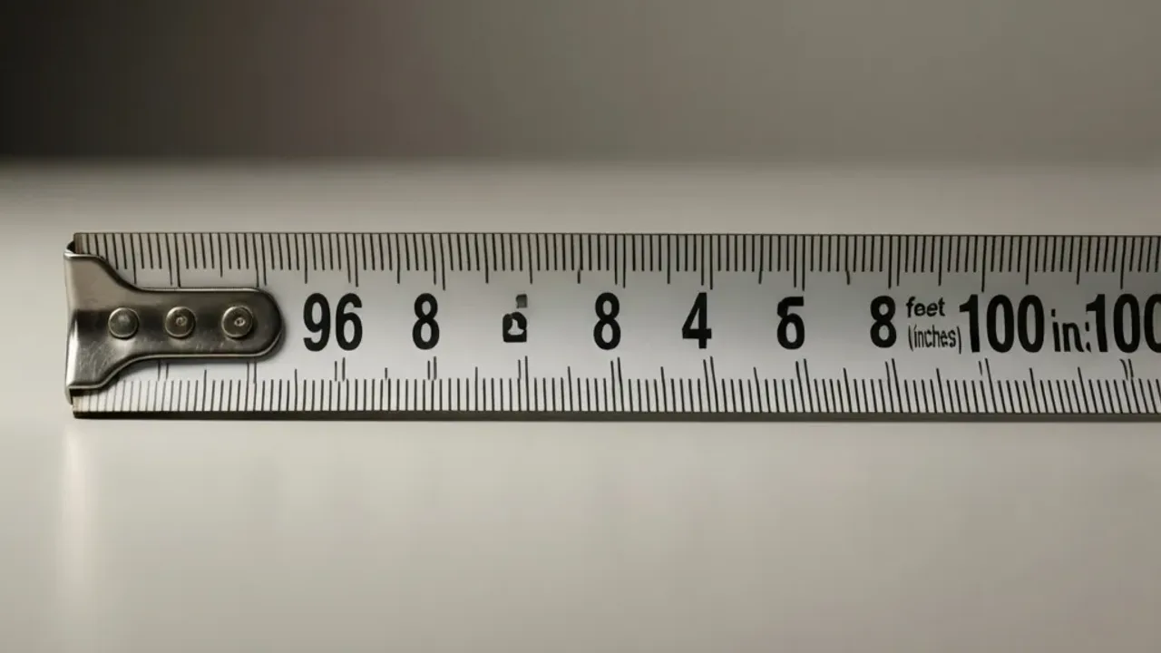 How Big Is 100 Inches? 8 Feet 4 Inches Explained