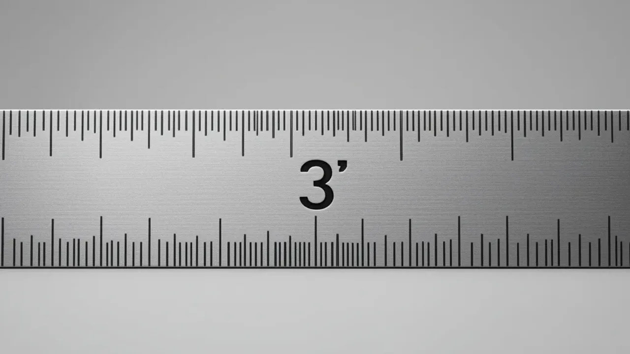 How Big Is 3 Inches? Conversion to Centimeters and Meters